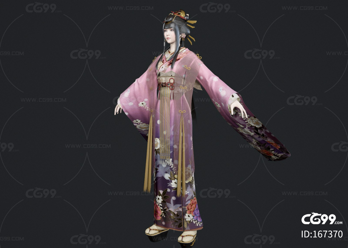 动漫和服图案_日本动漫和服图片_动漫和服高清壁纸